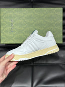 Tênis Gucci GG supreme couro Whithe