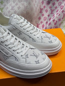 Tênis Louis Vuitton Bervelyn Hills Jeans Whithe