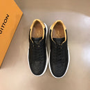 Tênis Louis Vuitton Bervelyn Hills Couro Black Brown