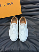 Tênis Louis Vuitton Bervelyn Hills couro Whithe Brown