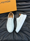 Tênis Louis Vuitton Bervelyn Hills couro Whithe Brown