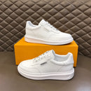 Tênis Louis Vuitton Bervelyn Hills couro Whithe
