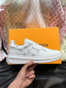 Tênis Louis Vuitton Bervelyn Hills Jeans Whithe