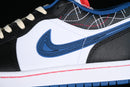 Tênis Nike Jordan 1 low SE AJ1 Sashiko Azul e Preto