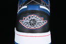 Tênis Nike Jordan 1 low SE AJ1 Sashiko Azul e Preto