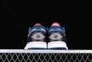 Tênis Nike Jordan 1 low SE AJ1 Sashiko Azul e Preto