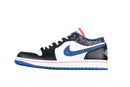 Tênis Nike Jordan 1 low SE AJ1 Sashiko Azul e Preto