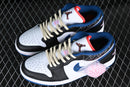 Tênis Nike Jordan 1 low SE AJ1 Sashiko Azul e Preto