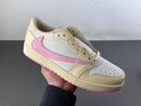 Travis Scott x Air Jordan 1 Low Og Shy Pink