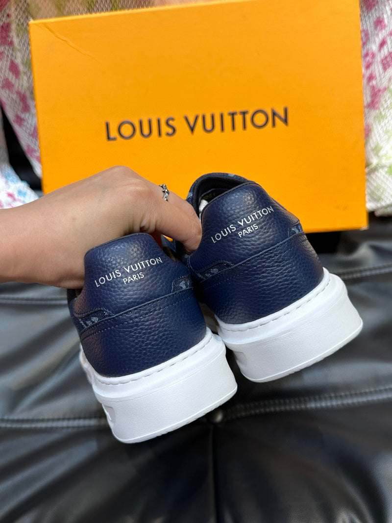 Tênis Louis Vuitton Bervelyn Hills Jeans Blue