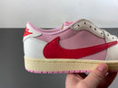 Travis Scott x Air Jordan 1 Low Og Sail tropical Pink