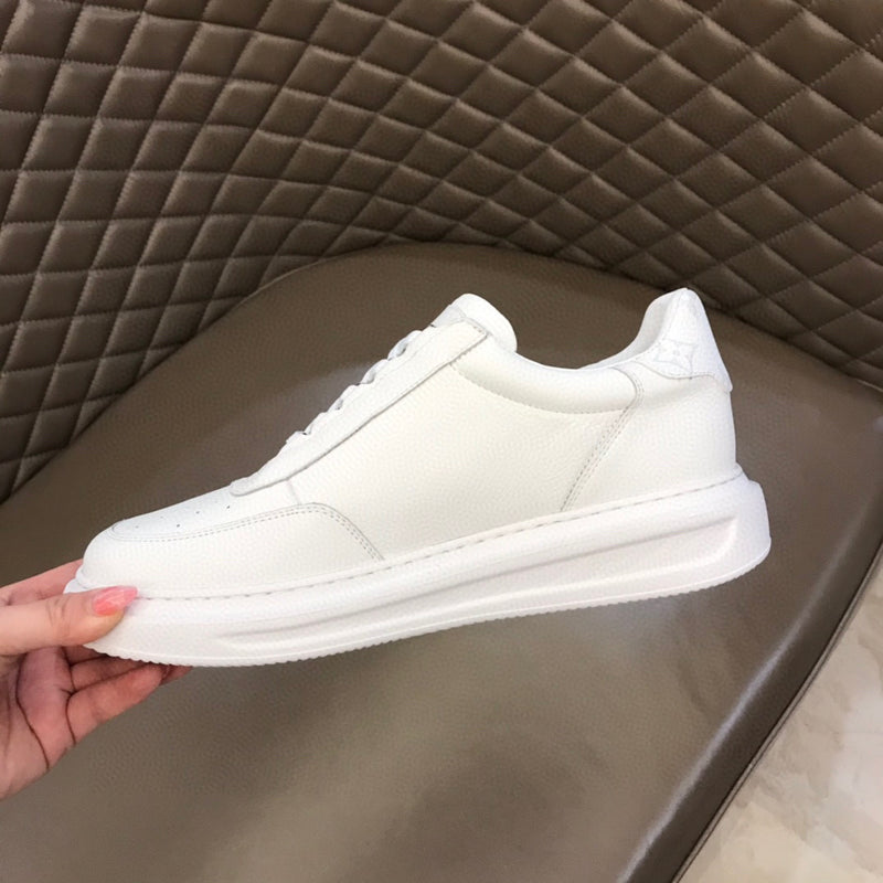 Tênis Louis Vuitton Bervelyn Hills couro Whithe