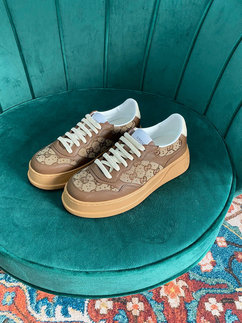 Tênis Gucci GG Supreme Brown