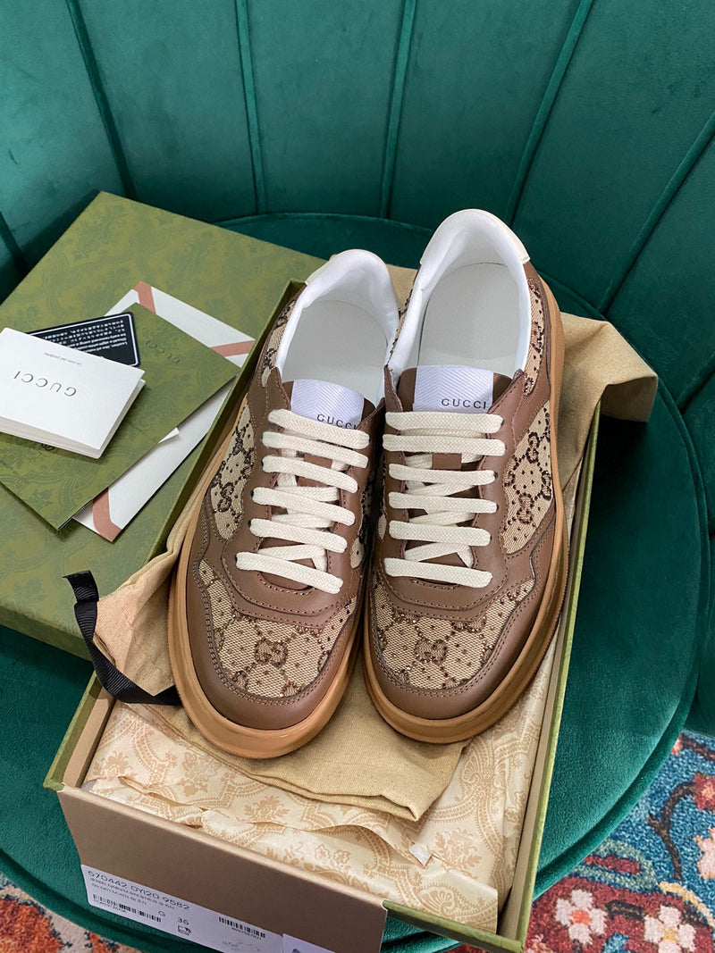 Tênis Gucci GG Supreme Brown