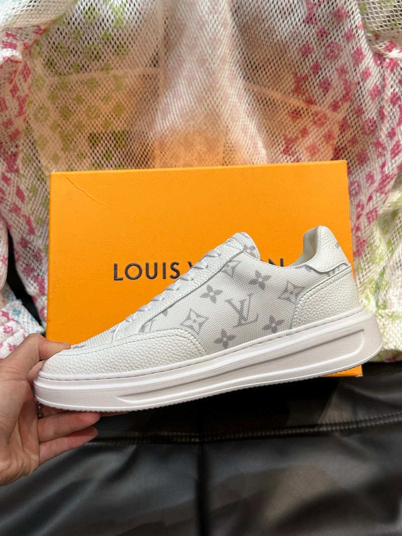 Tênis Louis Vuitton Bervelyn Hills Jeans Whithe