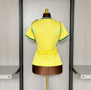 Camisa Brasil Amarelo  26/27 Torcedor Feminina