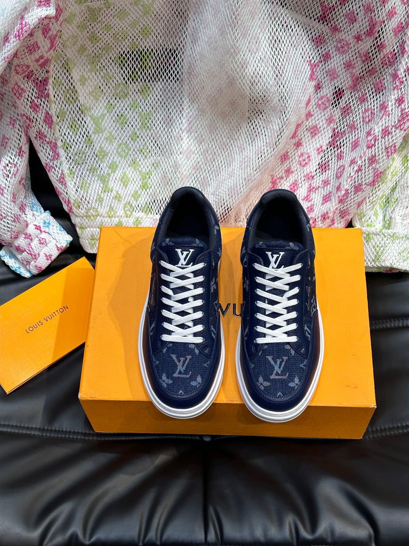 Tênis Louis Vuitton Bervelyn Hills Jeans Blue