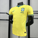 Camisa Brasil Amarelo 26/27- Versão Jogador