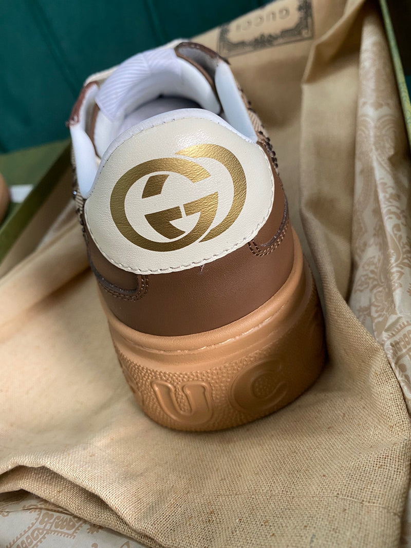 Tênis Gucci GG Supreme Brown
