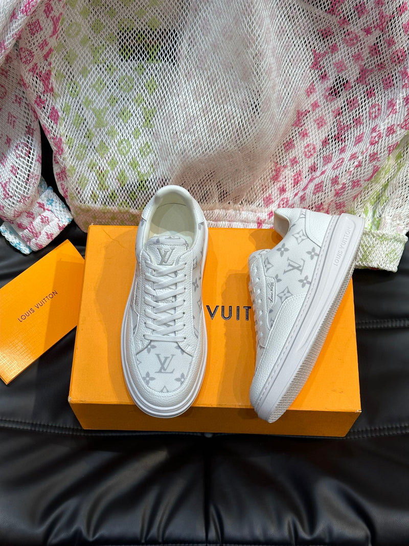 Tênis Louis Vuitton Bervelyn Hills Jeans Whithe