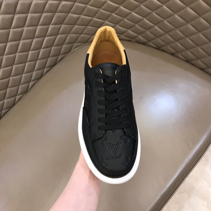 Tênis Louis Vuitton Bervelyn Hills Couro Black Brown