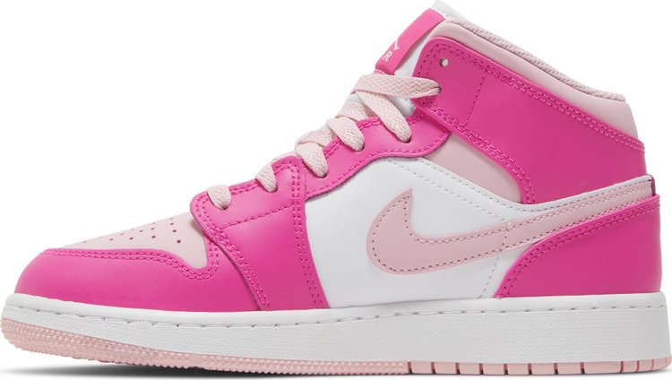 Nike Air Jordan 1 Mid GS 'Fierce Pink'