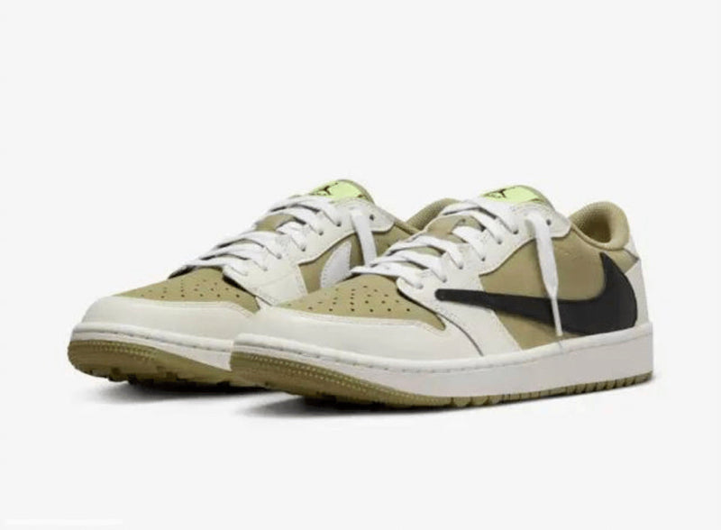 Travis Scott x Air Jordan 1 Low Golf Neutral Olive