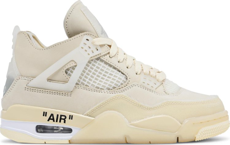 Off-White x Air Jordan 4 SP 'Sail'