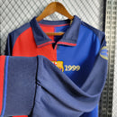 Camisa Barcelona Edição Comemorativa 100 Anos - Versão Retro Manga Comprida